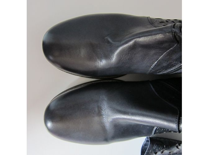 Autre Marque Ixos Lederstiefel schwarz - Ansicht 4
