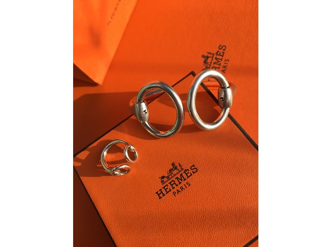 Hermès Nausicaa Argenté - vue 10