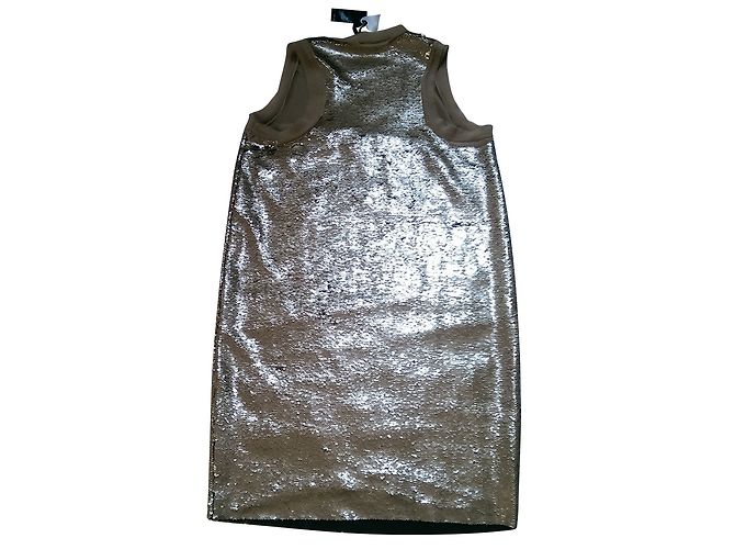 Simona Barbieri Twiset Glitzerkleid in Gold Golden - Ansicht 2