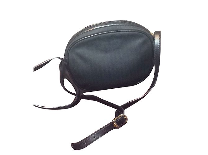 Fendi Handbag Black and Gold Cloth Golden - view 2