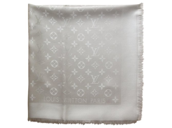 Louis Vuitton-Monogramm-Schal Beige - Ansicht 2