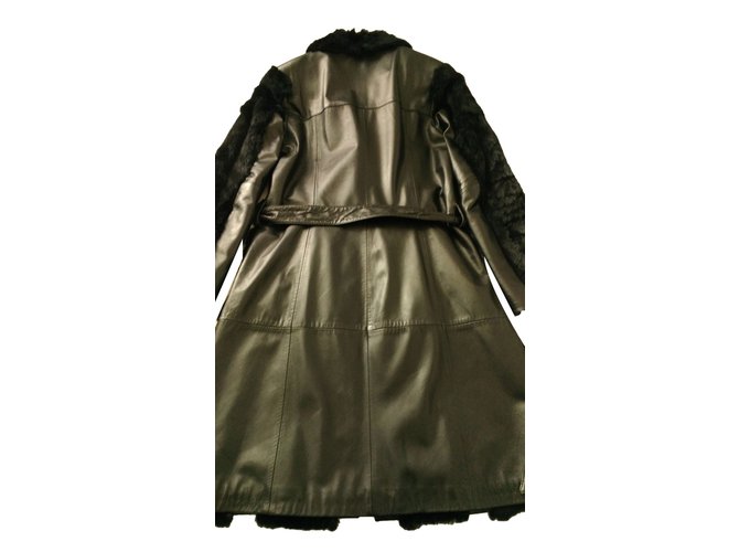 Rene Derhy Abrigos, Ropa de calle Negro - vista 2
