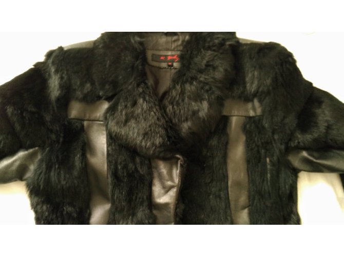 Rene Derhy Abrigos, Ropa de calle Negro - vista 4