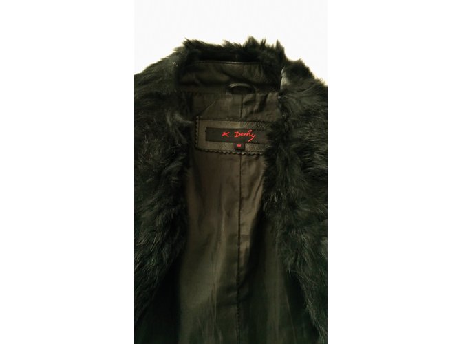 Rene Derhy Abrigos, Ropa de calle Negro - vista 6