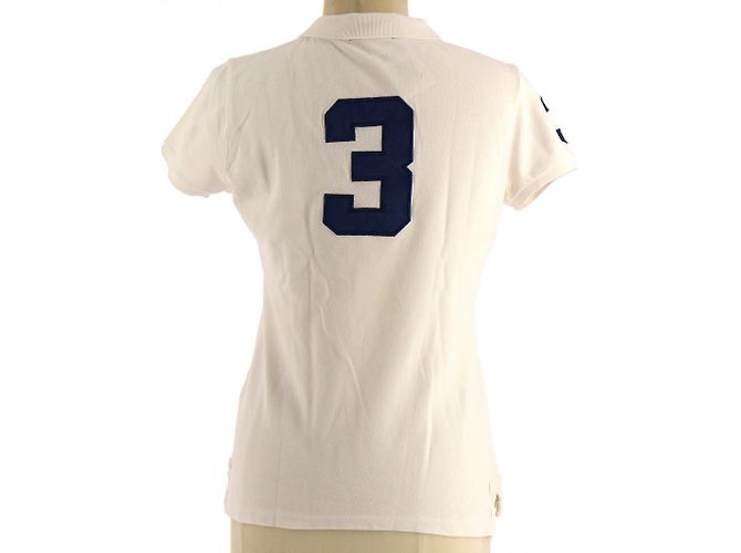 Ralph Lauren Double Rl Camiseta Blanco - vista 3