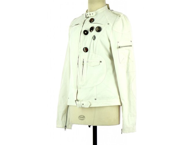 Gaetano Navarra Weste / Blazer Weiß - Ansicht 2