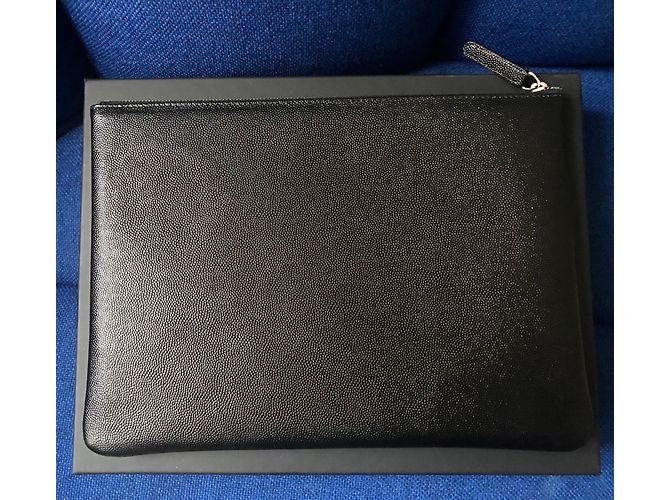 Chanel Bolso de embrague deauville Negro - vista 3