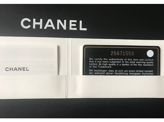 Chanel Bolso de embrague deauville Negro - vista 7