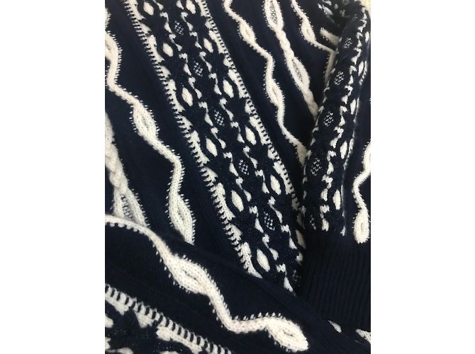Chanel Kaschmirkleid in Blau - Ansicht 8