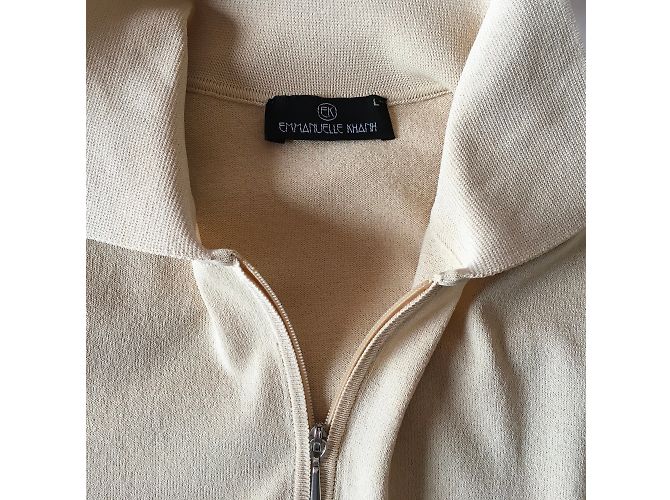 Emmanuelle Khanh Poloshirt Beige Viskose - Ansicht 6