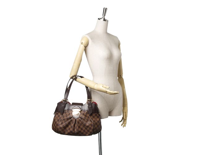 Louis Vuitton Damier Ebene Sistina PM Braun - Ansicht 8