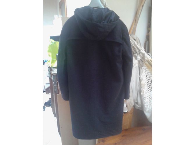 Abrigo Givenchy de lana y cachemira azul oscuro - vista 4