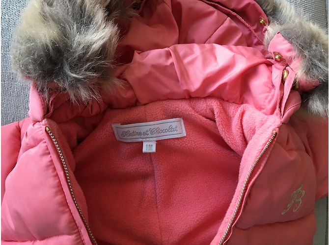 Tartine et Chocolat Einteilige Jacke Pink - Ansicht 3