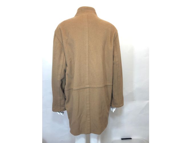 Abrigo Céline de lana beige caramelo 40FR - vista 4