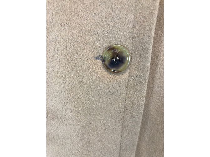 Abrigo Céline de lana beige caramelo 40FR - vista 8