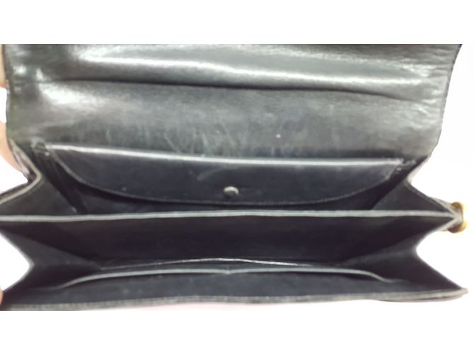 Hermès Borsa vintage in coccodrillo nero - vista 9