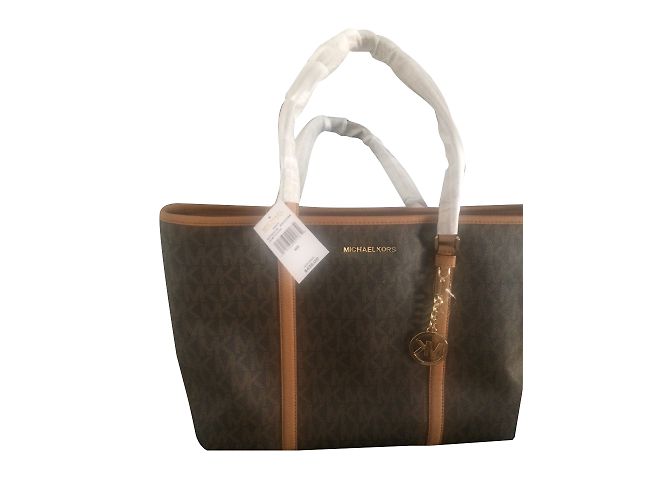Michael Kors Sady Carryall Ledertasche Braun - Ansicht 2