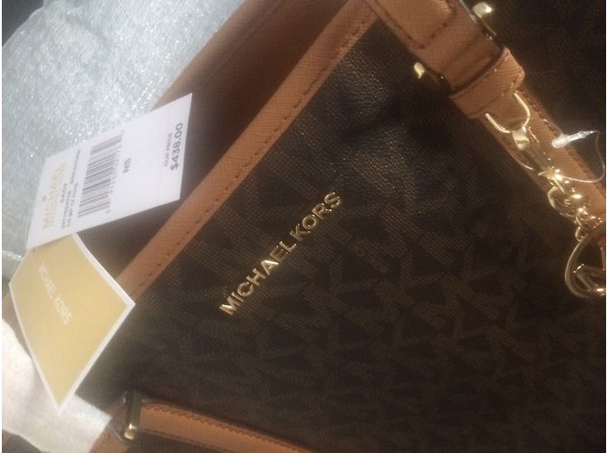 Michael Kors Sady Carryall Ledertasche Braun - Ansicht 7