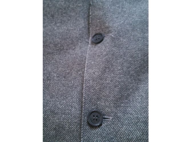 Zadig & Voltaire Blazer Jacke Dunkelgrau Wolle Anthrazitgrau - Ansicht 7