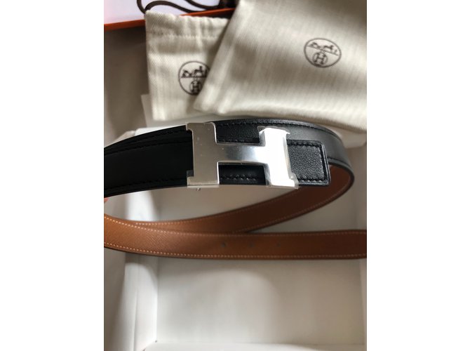 Hermès cinture Nero - vista 2