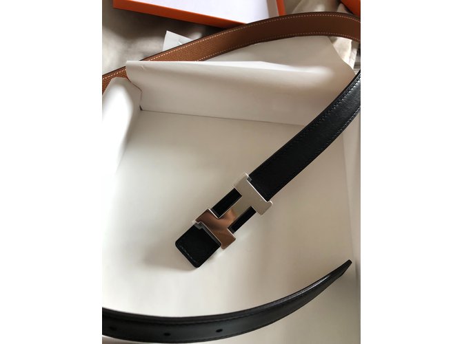 Hermès cinture Nero - vista 7