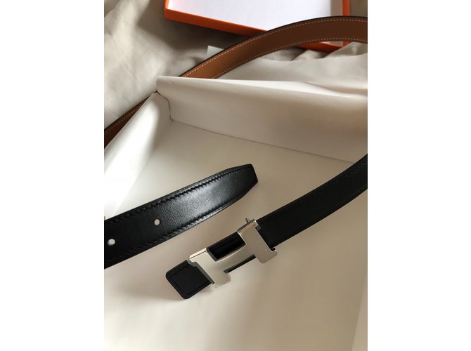 Hermès cinture Nero - vista 8