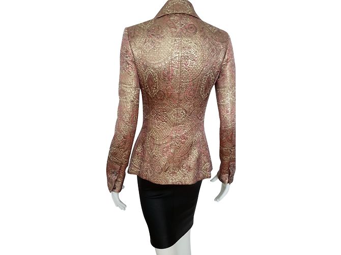 Iceberg Jacke aus Wolle und Seide Gold Größe 42 Golden - Ansicht 2