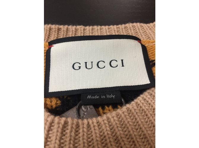 Gucci Wollpullover Beige XS - Ansicht 3