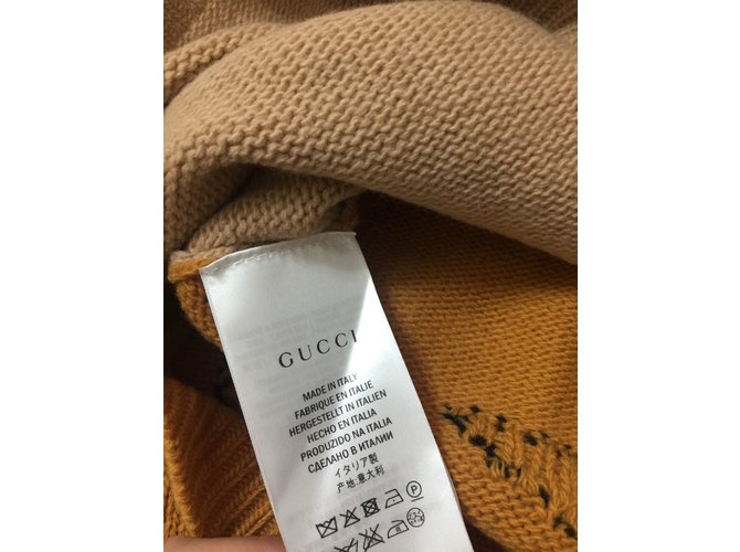 Gucci Wollpullover Beige XS - Ansicht 5