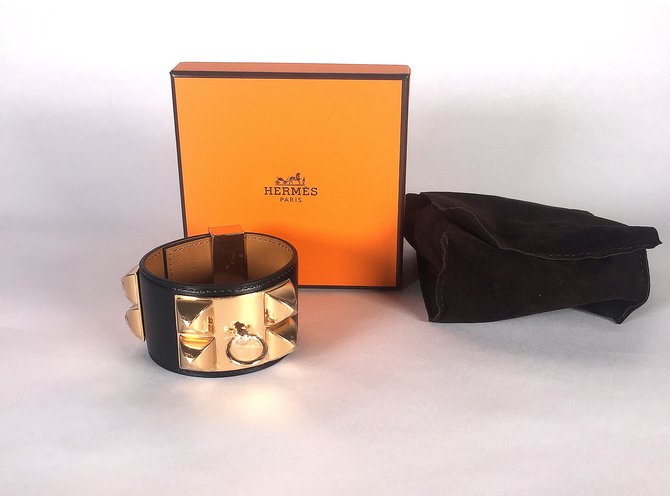 Hermès Collier de Chien Schwarz - Ansicht 2