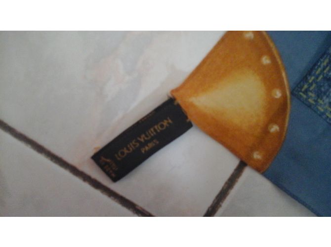 Louis Vuitton Lenços Azul - vista 7