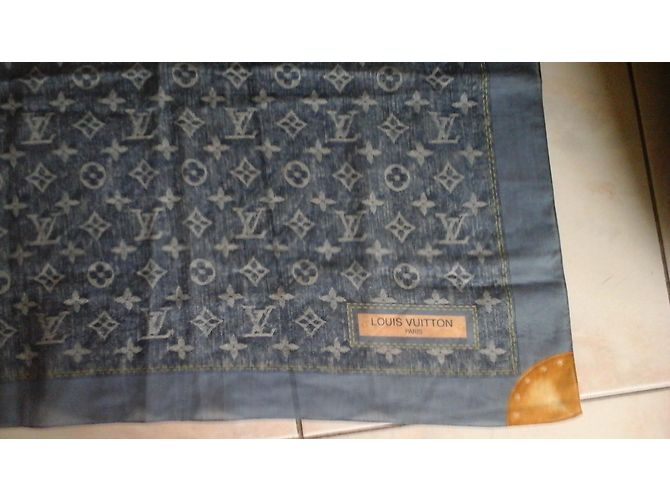 Louis Vuitton Lenços Azul - vista 8