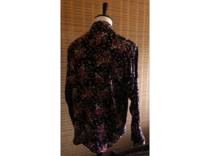 Camicia Equipment in seta multicolore - vista 6