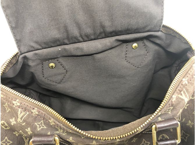 Louis Vuitton Speedy Minilin 30 Marron - vue 12