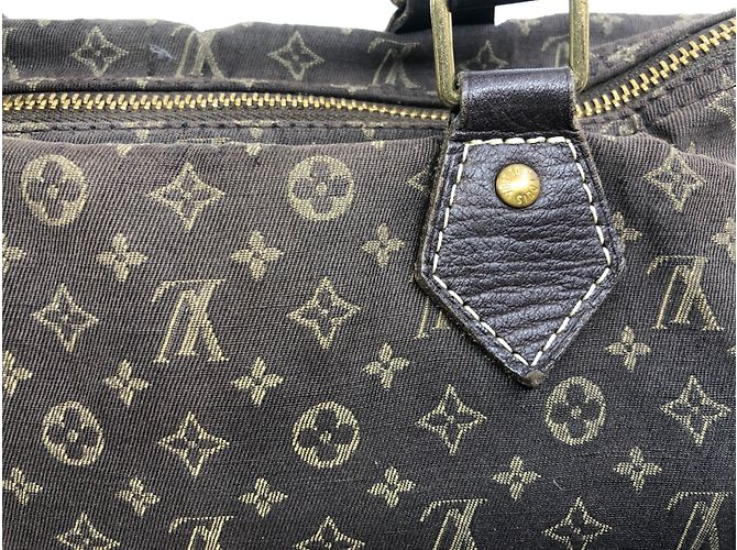 Louis Vuitton Speedy Minilin 30 Marron - vue 17