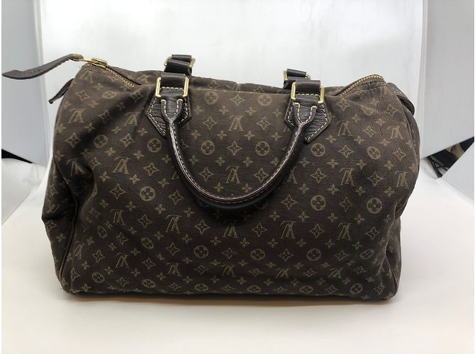 Louis Vuitton Speedy Minilin 30 Marron - vue 2