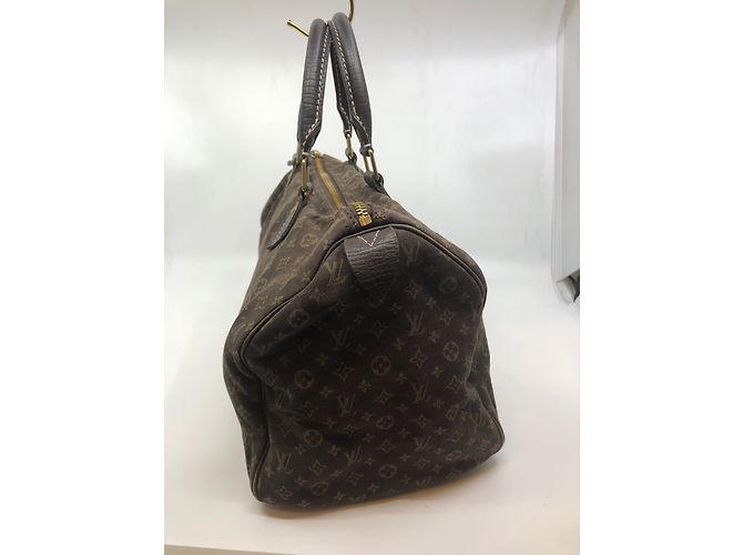 Louis Vuitton Speedy Minilin 30 Marron - vue 4