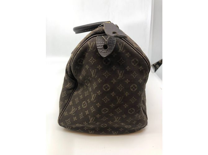 Louis Vuitton Speedy Minilin 30 Marron - vue 5