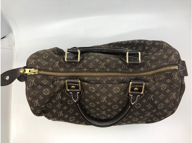 Louis Vuitton Speedy Minilin 30 Marron - vue 7