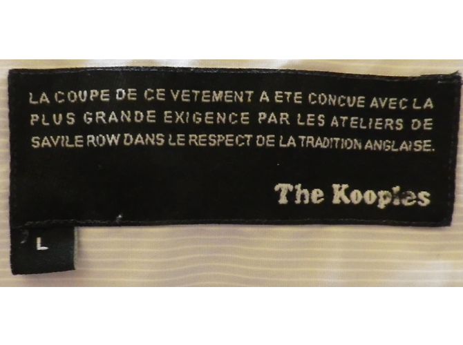 Camicia in cotone blu The Kooples - vista 4