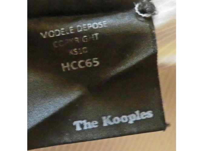 Camicia in cotone blu The Kooples - vista 8