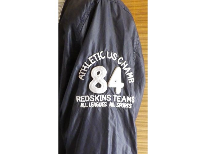 Giacca reversibile blu in cotone Redskins XL - vista 5
