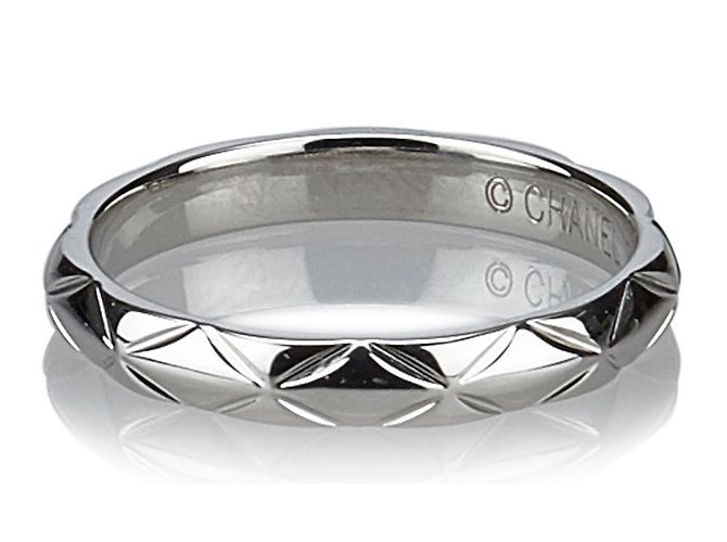 Chanel Anillo de matelasse Plata - vista 2