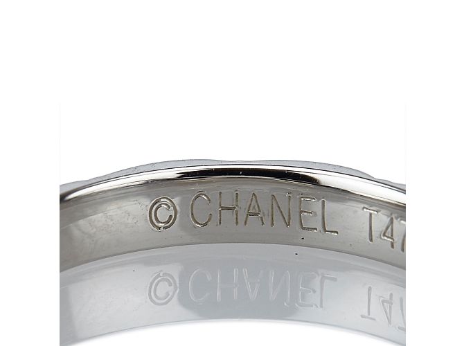 Chanel Anillo de matelasse Plata - vista 3
