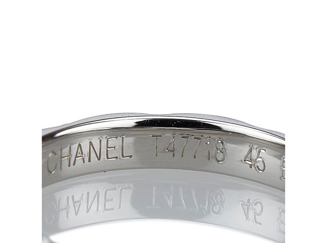 Chanel Anillo de matelasse Plata - vista 4