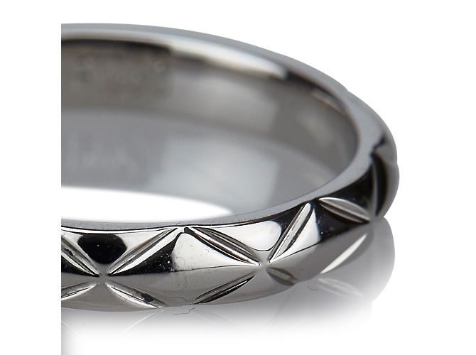 Chanel Anillo de matelasse Plata - vista 7