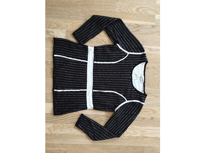 Calvin Klein Pull en maille noir acrylique L - vue 2