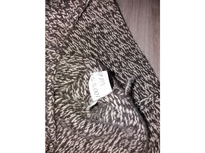 Yves Saint Laurent Ärmelloser Rundhals-Pullover aus Kaschmir Braun - Ansicht 6