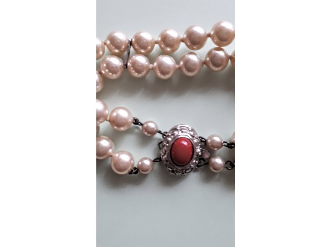Autre Marque Braccialetti Perles de Majorque Crema - vista 4