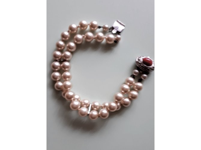 Autre Marque Braccialetti Perles de Majorque Crema - vista 8